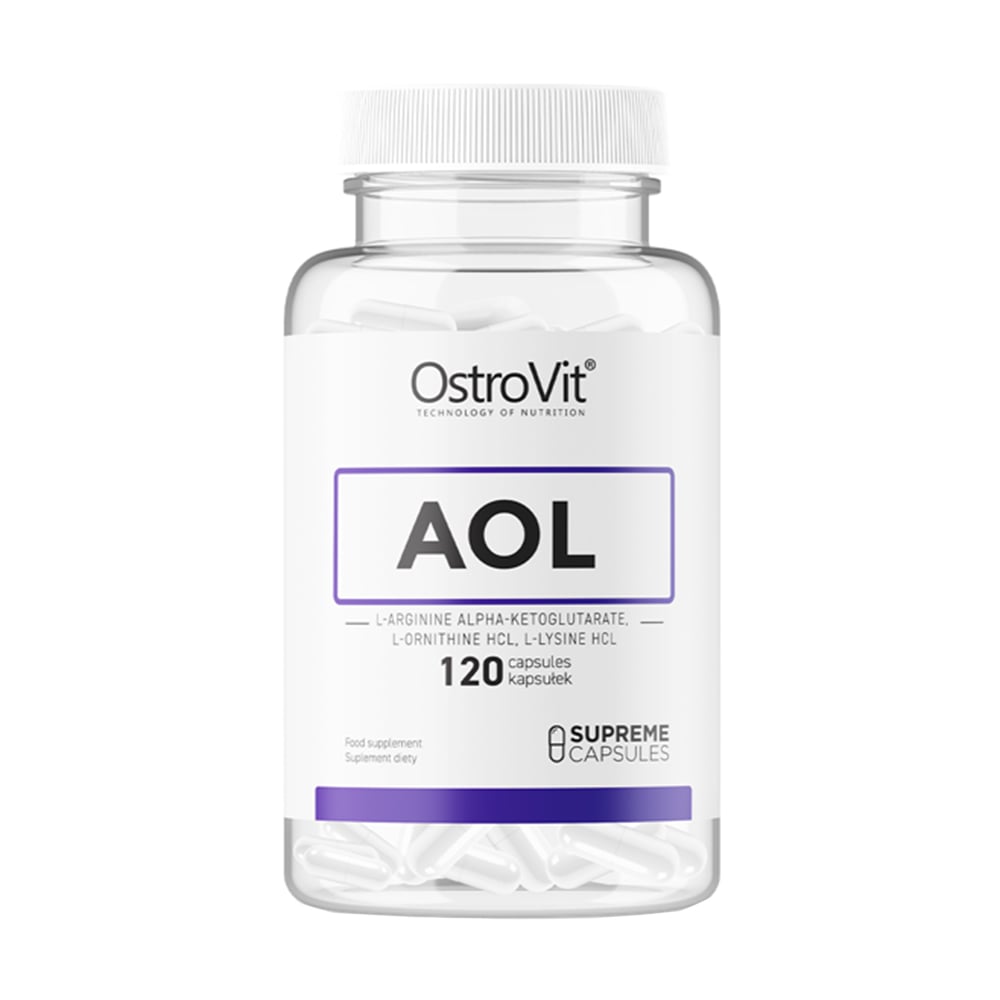 Амінокислоти OstroVit Supreme Capsules AOL 3000 мг, 120 капсул